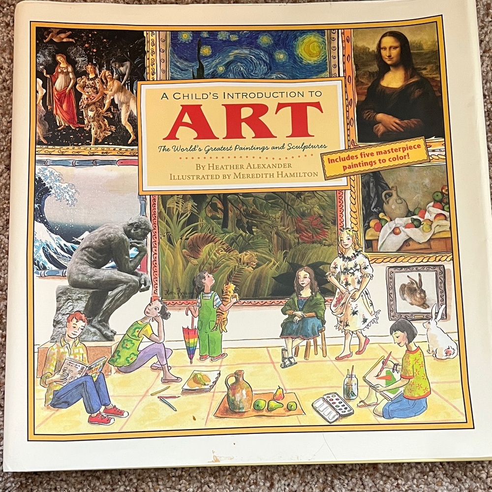A Child's Introduction to Art Book